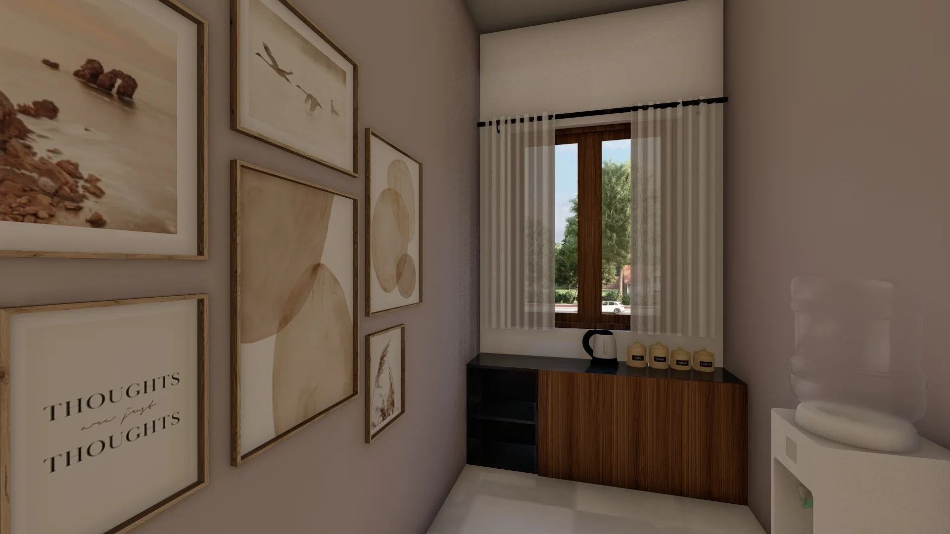Interior Design Colombo, Sri Lanka, The Balanced Modern Home, Makuluduwa, kitchen window angle
