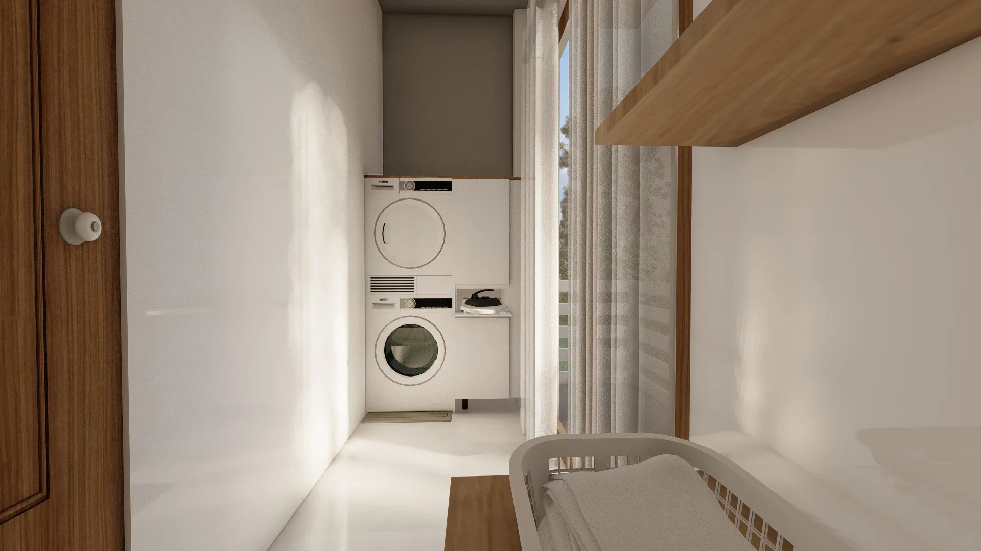 Interior Design Colombo, Sri Lanka, The Balanced Modern Home, Makuluduwa, Laundry area
