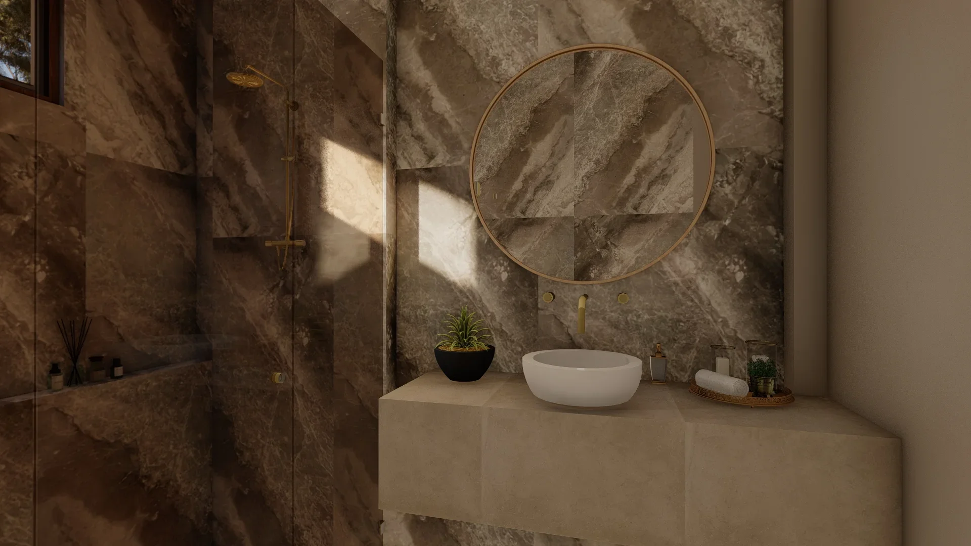 Interior Design Colombo, Sri Lanka, The Balanced Modern Home, Makuluduwa, bathroom angle 1