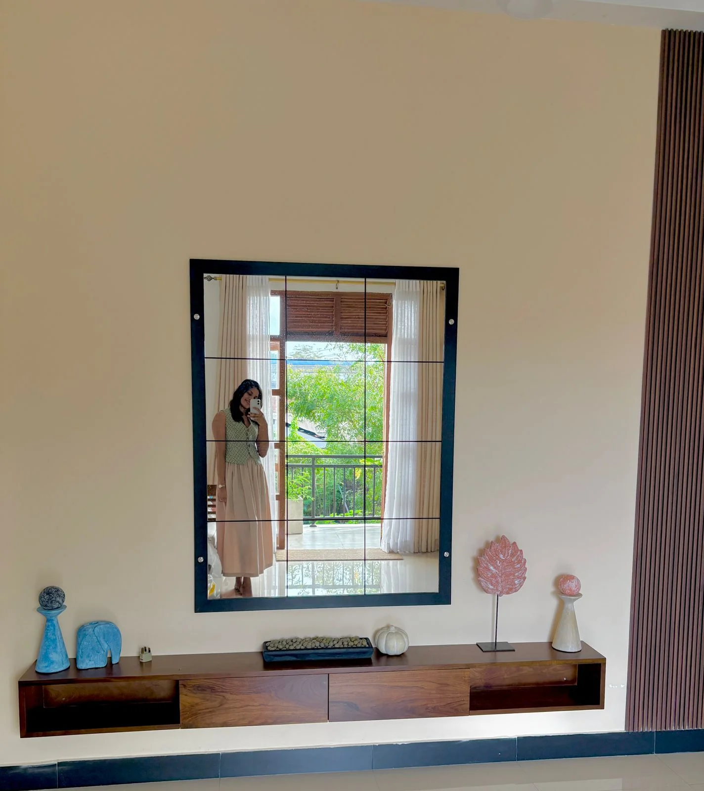 Interior Design Colombo, Sri Lanka, Navinna, Residential interior design project, second floor living area angle 1, work in progress